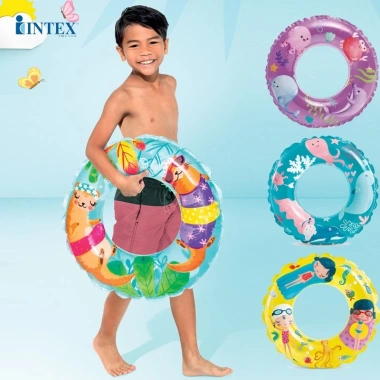 Phao bơi trẻ em rộng 61cm INTEX 59.242 - An toàn, bền bỉ, giảm 22% chỉ 59.783₫