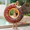 Phao Bơi Tròn 120cm Người Lớn - Hình Bánh Donut, Giá chỉ 140.000đ, Bền An Toàn 8