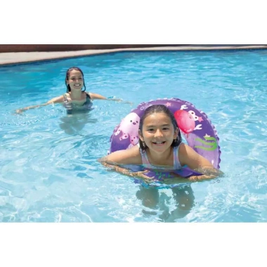 Phao Bơi Tròn INTEX 61cm Màu Tím - Dành cho trẻ từ 6 tuổi, giá ưu đãi 59.000 VNĐ 3 Phao Bơi Tròn INTEX 61cm Màu Tím - Dành cho trẻ từ 6 tuổi, giá ưu đãi 59.000 VNĐ 3