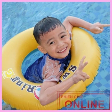 Phao Bơi Tròn Swing Ring Cao Cấp 60-100CM Trẻ Em & Người Lớn Giá Ưu Đãi 43.981đ
