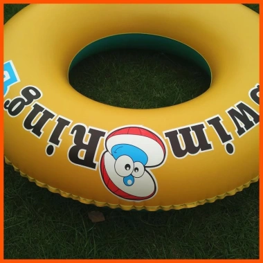 Phao Bơi Tròn SWING RING Màu Vàng - Dành cho Bé & Người Lớn, Giá 20.000đ