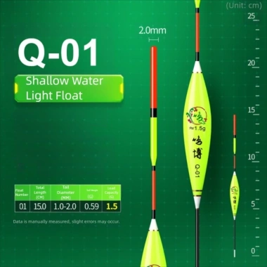 Phao cá NAMSHEVA Ống trôi nhựa độ nhạy cao, chất lượng tốt, đuôi dài - 34.650₫