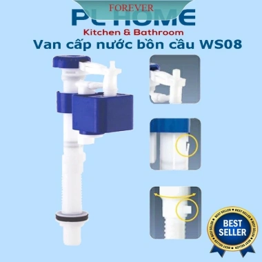Phao cấp nước bồn cầu WS08 cao cấp liền khối & 2 khối rời, điều chỉnh chiều cao, chỉ 98.000₫ Phao cấp nước bồn cầu WS08 cao cấp liền khối & 2 khối rời, điều chỉnh chiều cao, chỉ 98.000₫