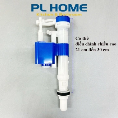 Phao cấp nước bồn cầu WS08 cao cấp liền khối & 2 khối rời, điều chỉnh chiều cao, chỉ 98.000₫