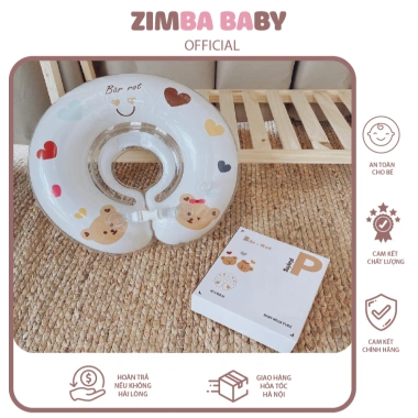 Phao Cổ Chống Lật Zimbababy Bar Rot Cao Cấp An Toàn cho Bé, Giá 123k (Giá Gốc 159.9k)