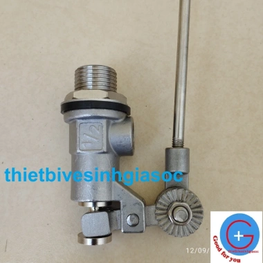 Phao cơ INOX 304 tự động ngắt nước - Bóng nhựa, điều chỉnh mực nước, giá chỉ 105.000đ