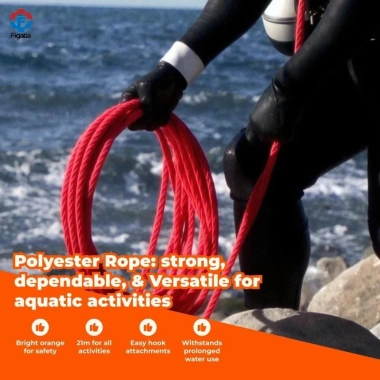 Phao dây lặn Scuba polyester – Đèn LED sáng mạnh, độ bền cao, giá chỉ 124.300 đ