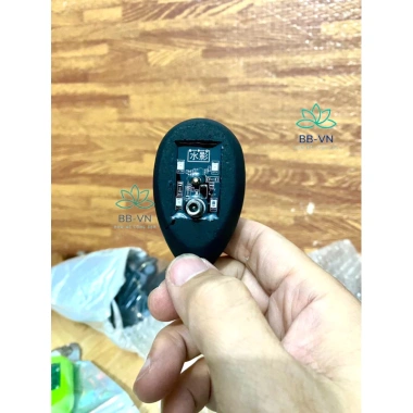 Phao đèn hồng Haiqi ngoại dùng cho câu cá camera - màu đen nguỵ trang, giảm giá 65k