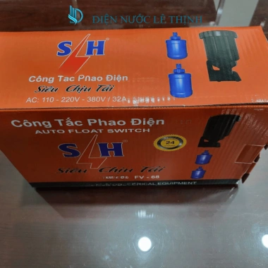 Phao điện bồn nước SH siêu chịu tải, B.H 24 tháng, công tắc tự động ngắt nước chống tràn - Giá 171.000 VND 2 Phao điện bồn nước SH siêu chịu tải, B.H 24 tháng, công tắc tự động ngắt nước chống tràn - Giá 171.000 VND 2