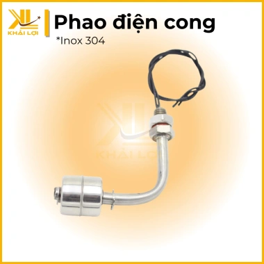 Phao Điện Cong Inox 304 Độ Dài 100mm - Chịu Nhiệt Cao, Giá Ưu Đãi 212.000 VND