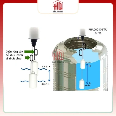 Phao điện ngắt nước RADA tự động bảo vệ an toàn, giá chỉ 89.232₫