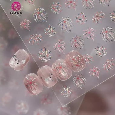 Pháo Hoa Móng Tay Springevenstar Cầu Vồng Laser Bạc Hồng Trang Trí Năm Mới 9 Pháo Hoa Móng Tay Springevenstar Cầu Vồng Laser Bạc Hồng Trang Trí Năm Mới 9