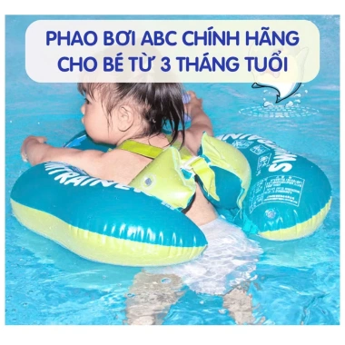 Phao tập bơi chống lật SwimTrainer ABC cho bé - Giá ưu đãi 56.000đ, an toàn, bền