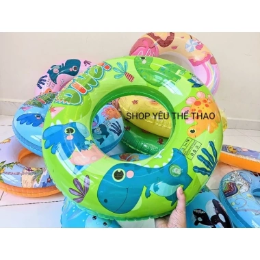 Phao Tập Bơi Hình Tròn Nhựa PVC Cao Cấp 44-84cm Dành Cho Trẻ Em & Người Lớn - Giá ưu đãi 32.300₫ 9