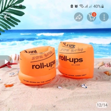 Phao tay tập bơi cho bé 1 tuổi - mẫu đẹp, dày dặn, giá chỉ 45.000đ giảm từ 54.900đ 10