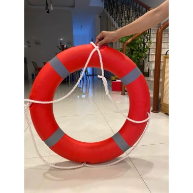 Phao tròn cứu hộ bền chắc, nổi tốt, an toàn khi bơi lội và đi thuyền - Giá 235.000₫