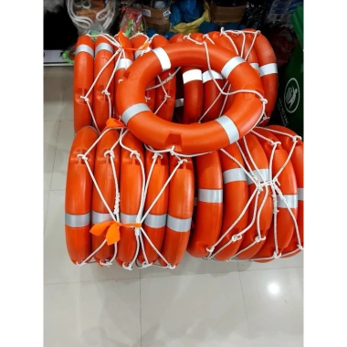 Phao tròn cứu hộ bền chắc, nổi tốt, an toàn khi bơi lội và đi thuyền - Giá 235.000₫