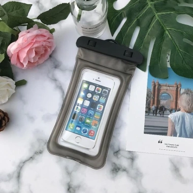 Phao túi đựng điện thoại chống nước T6 bảo vệ điện thoại dưới nước, giá 13.499₫ 4