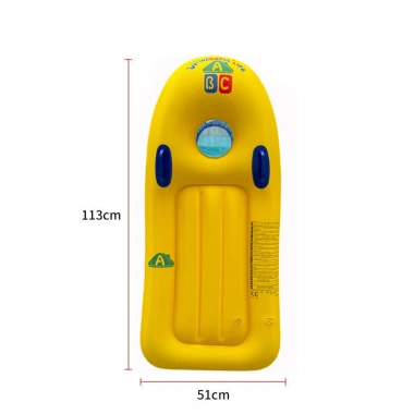 Phao Ván Lướt Sóng Trẻ Em Bơm Hơi Dày, Tay Cầm Chắc, An Toàn, Giường Nổi - Giá 54.022₫ 9