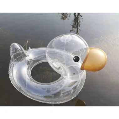 Phao Vịt Trong Suốt Dễ Thương Cho Bé Tập Bơi Mùa Hè Giá 85.000 (Giá gốc 105.400)