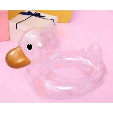 Phao Vịt Trong Suốt Dễ Thương Cho Bé Tập Bơi Mùa Hè Giá 85.000 (Giá gốc 105.400)
