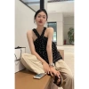 Pháp Dây Cổ Không Tay Hai Tay Chấm Bi Nữ Xuân 2.024 - Phong Cách Mới, Giá Ưu Đãi 8