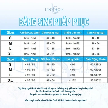 Pháp phục Tết Hoa Xuân – Bộ vân hoa nổi, quần lụa dày dặn, áo dài Linh Sơn giảm 22%