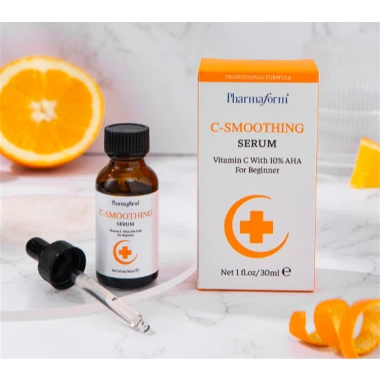 Pharmaform Tinh chất C Smoothing Serum Vitamin C 10% AHA Dưỡng sáng da, giảm nám, 30ml Giá 288.000đ