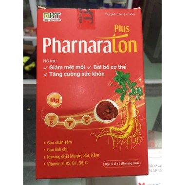 Pharnaraton+ Chính Hãng - Tăng sức khỏe, Nhân Sâm, Vitamin, Khoáng Chất - 180k VND