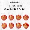 Phật Bản Mệnh 2.026 May Mắn Tài Lộc Ngọc Đông Linh Mã Não Đỏ Móc Treo Túi Xách Chìa Khóa 16