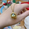 Phật Bùa Thái Lan May Mắn Lhasa - Vòng Tay & Vòng Cổ Ống Bạc Giá Ưu Đãi 177k 6