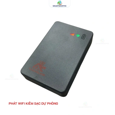 Phát Wifi Kiêm Sạc Dự Phòng 8.000mAh Sim 4G/5G, Kết Nối 8 Thiết Bị - Smartshop998