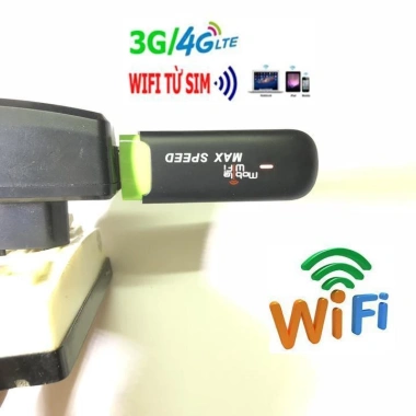 Phát wifi từ sim, USB Mobile Max Speed - Wifi ô tô siêu thông minh, giá 194.999đ