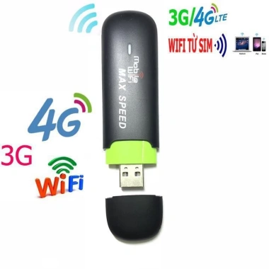 Phát wifi từ sim, USB Mobile Max Speed - Wifi ô tô siêu thông minh, giá 194.999đ