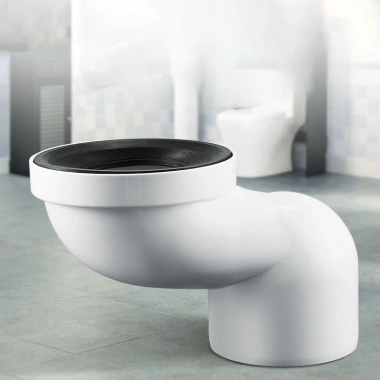 Phễu chỉnh lệch tâm bồn cầu 10cm - Dày, chống hôi, giảm giá 18% chỉ 46.080₫