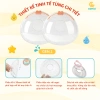 Phễu Hứng Sữa Silicone Coniu Mềm Mại - Nút Đậy Chống Tràn, Dây Đeo An Toàn (2 Cái) - Giá 140k 3