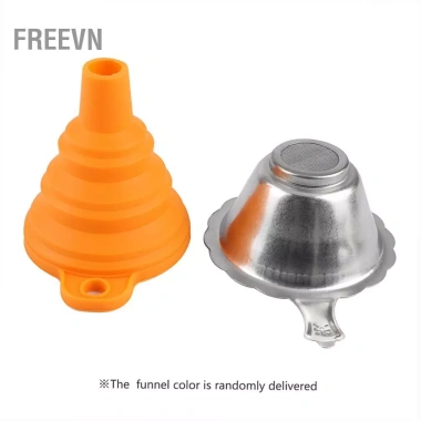 Phễu silicon gập mở, bộ lọc thép không gỉ cho máy in 3D Photon, Kelant, Orbeat D100 - freevn COMETX 7