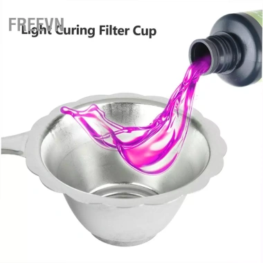 Phễu silicon gập mở, bộ lọc thép không gỉ cho máy in 3D Photon, Kelant, Orbeat D100 - freevn COMETX 9