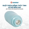 Phích bình thủy 450ml nhựa Việt Nhật - Ruột thủy tinh giữ nhiệt nóng lạnh giảm giá 8
