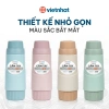 Phích bình thủy 450ml nhựa Việt Nhật - Ruột thủy tinh giữ nhiệt nóng lạnh giảm giá 9