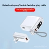 Phích cắm AC đa năng, cắm tường di động, sạc nhanh 22.5W, dây tự động, ngân hàng điện du lịch 2
