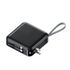 Phích cắm AC đa năng, cắm tường di động, sạc nhanh 22.5W, dây tự động, ngân hàng điện du lịch 5
