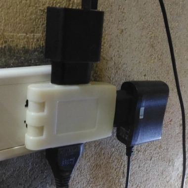 Phích cắm Ba chạc dẹt thông minh - Thiết kế mỏng nhẹ, tiết kiệm không gian, chỉ 38.000đ 3