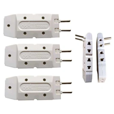 Phích cắm Ba chạc dẹt thông minh - Thiết kế mỏng nhẹ, tiết kiệm không gian, chỉ 38.000đ 6