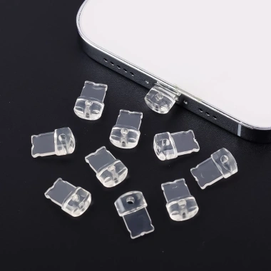 Phích cắm chống bụi trong suốt DIY - Bảo vệ cổng sạc IOS Android, loại C, chống nước, giá ưu đãi 32.230đ 6 Phích cắm chống bụi trong suốt DIY - Bảo vệ cổng sạc IOS Android, loại C, chống nước, giá ưu đãi 32.230đ 6