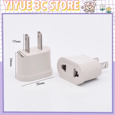Phích Cắm Chuyển Đổi Chuẩn US USA EU Tiện Dụng Đa Dụng Giá Rẻ 43.340 VND