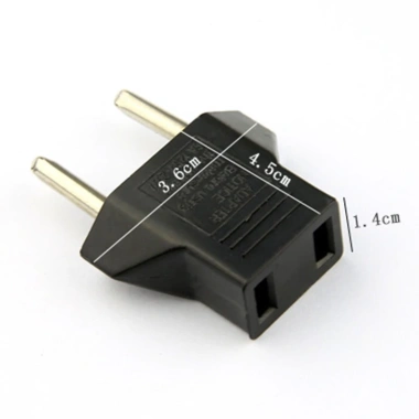 Phích Cắm Chuyển Đổi Chuẩn US USA EU Tiện Dụng Đa Dụng Giá Rẻ 43.340 VND