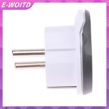 Phích cắm chuyển đổi đa năng E-woitd 2Pin 4.8mm EU Euro - từ Đức FR, AU, US, UK sang Hàn Quốc, giá chỉ 50.270₫ 5