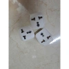 Phích cắm chuyển đổi OMINSU 3 chân sang 2 chân 10A 25V - Giá chỉ 37.500₫ 5