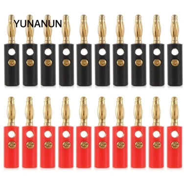 Phích cắm loa Yunaun - Chuyển đổi vít, đầu nối cáp mạ vàng, giảm 20% chỉ 40.700₫